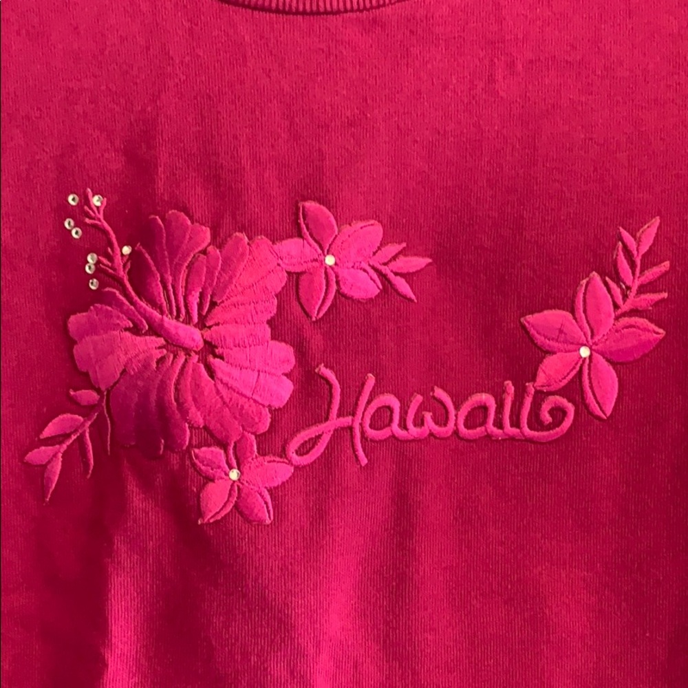 Hawaii Top & Hair Clip NWOT